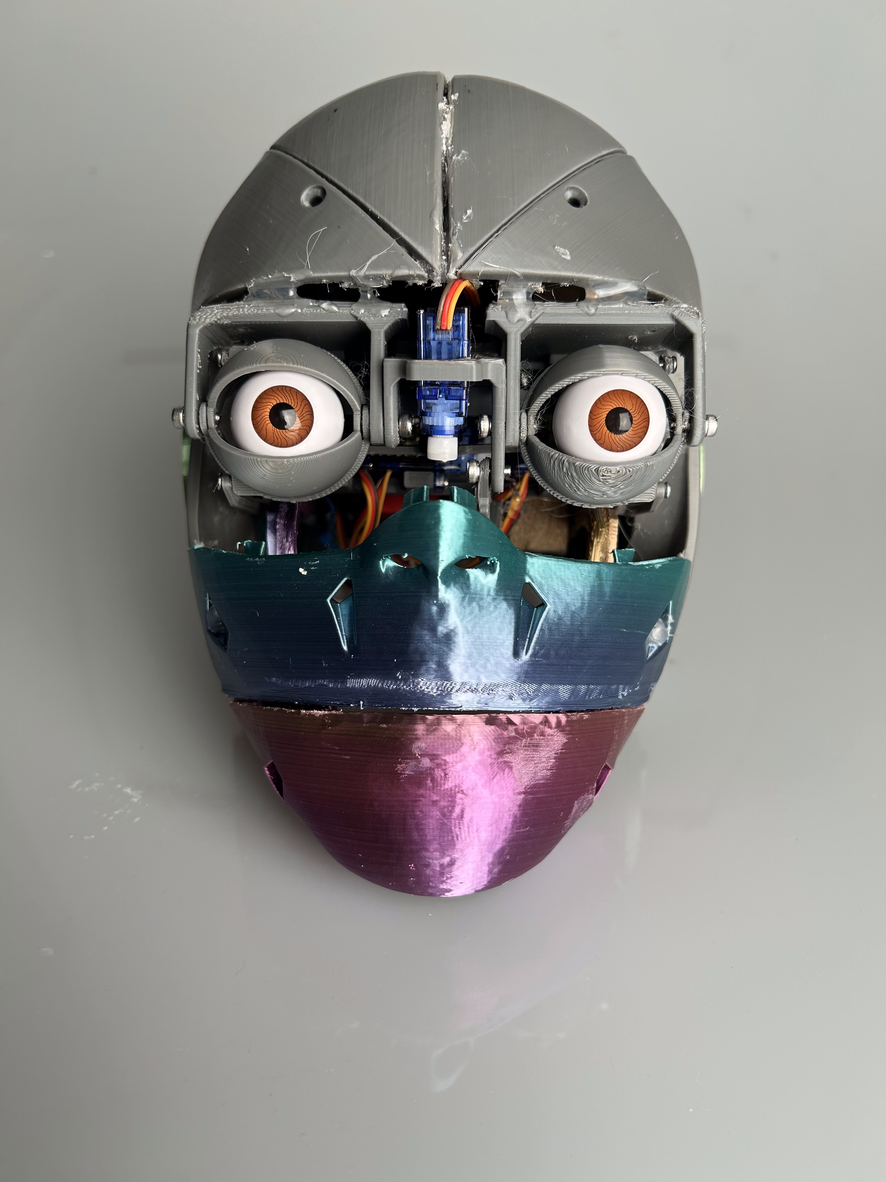 A,I. Cyborg Skull